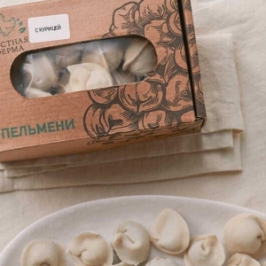 Пельмени с курицей
