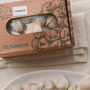 Пельмени с говядиной фермерские