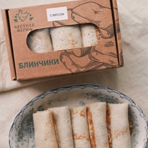 Блинчики с мясом