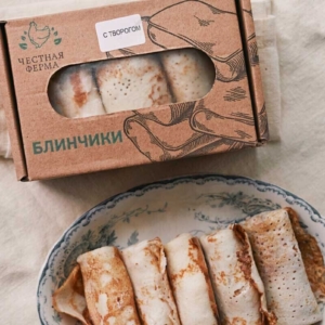 Блинчики с творогом