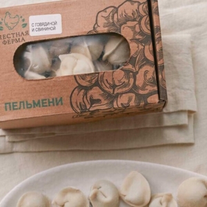Пельмени с говядиной и свининой