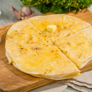 Хычины с картофелем и творогом