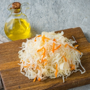 Капуста квашеная с морковью